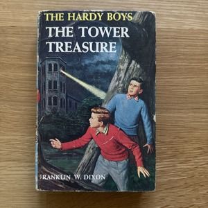 The Hardy Boys The Tower Treasure Vintage 1959 Hardcover Mystery